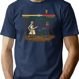 Epic Fight T-Shirt for Men & Women, T-Shirts Graphic Tee - Navy