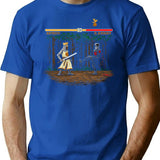 Epic Fight T-Shirt for Men & Women, T-Shirts Graphic Tee - Blue