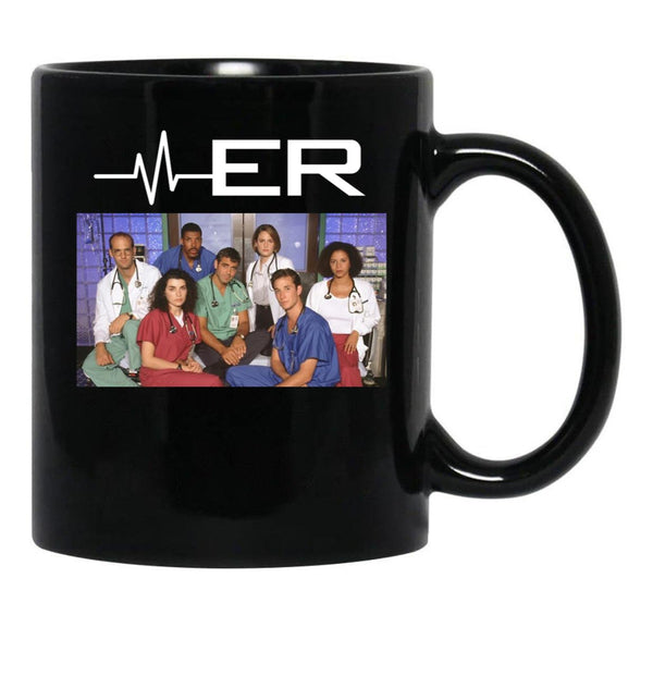 Er Tv Show Black Coffee Mug, Gift Coffee Mug - Black