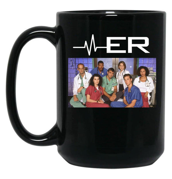 Er Tv Show Black Coffee Mug, Gift Coffee Mug - Black