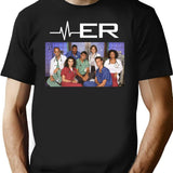 Er Tv Show Premium Heavyweight Cotton T-Shirt - Black
