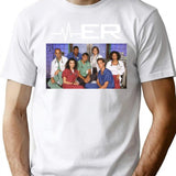 Er Tv Show Premium Heavyweight Cotton T-Shirt - White