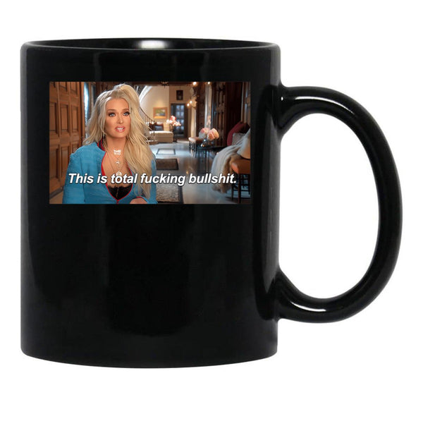 Erika Jayne Black Coffee Mug, Gift Coffee Mug - Black