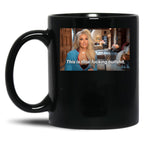 Erika Jayne Black Coffee Mug, Gift Coffee Mug