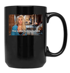 Erika Jayne Black Coffee Mug, Gift Coffee Mug