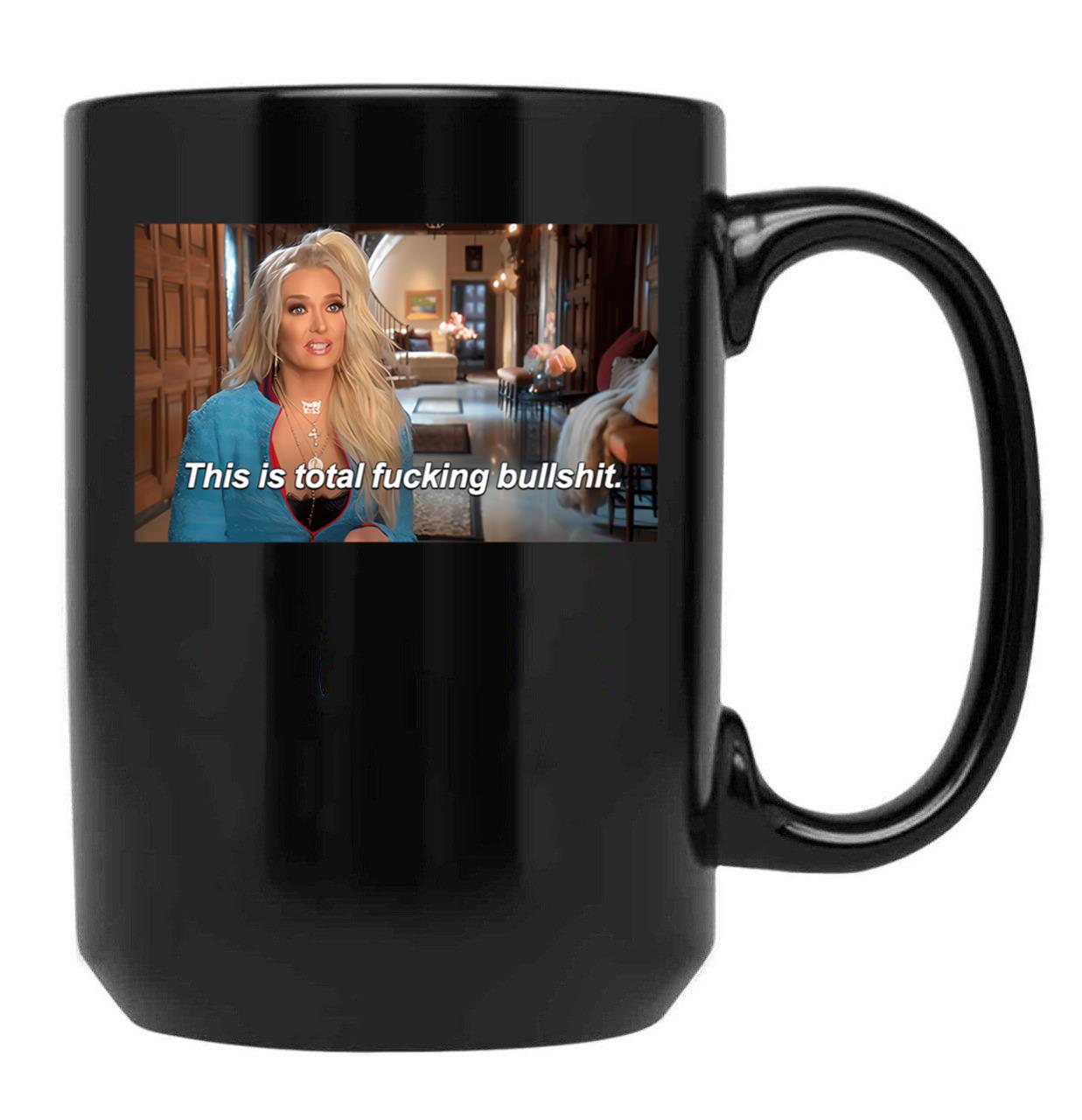 Erika Jayne Black Coffee Mug, Gift Coffee Mug