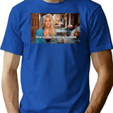 Erika Jayne Premium Heavyweight Cotton T-Shirt - Blue