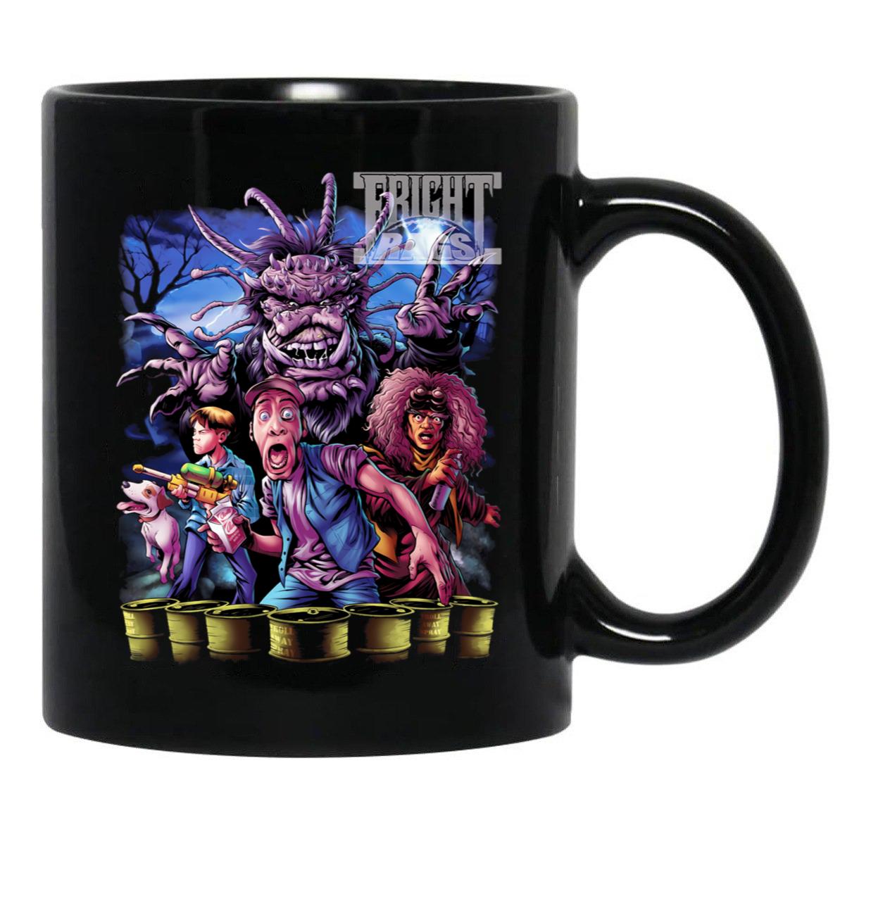 Ernest Scared Stupid Horror Movie Vintage 90S Black Coffee Mug, Gift Coffee Mug - Black