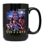 Ernest Scared Stupid Horror Movie Vintage 90S Black Coffee Mug, Gift Coffee Mug