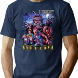 Ernest Scared Stupid Horror Movie Vintage 90S Premium Heavyweight Cotton T-Shirt - Navy