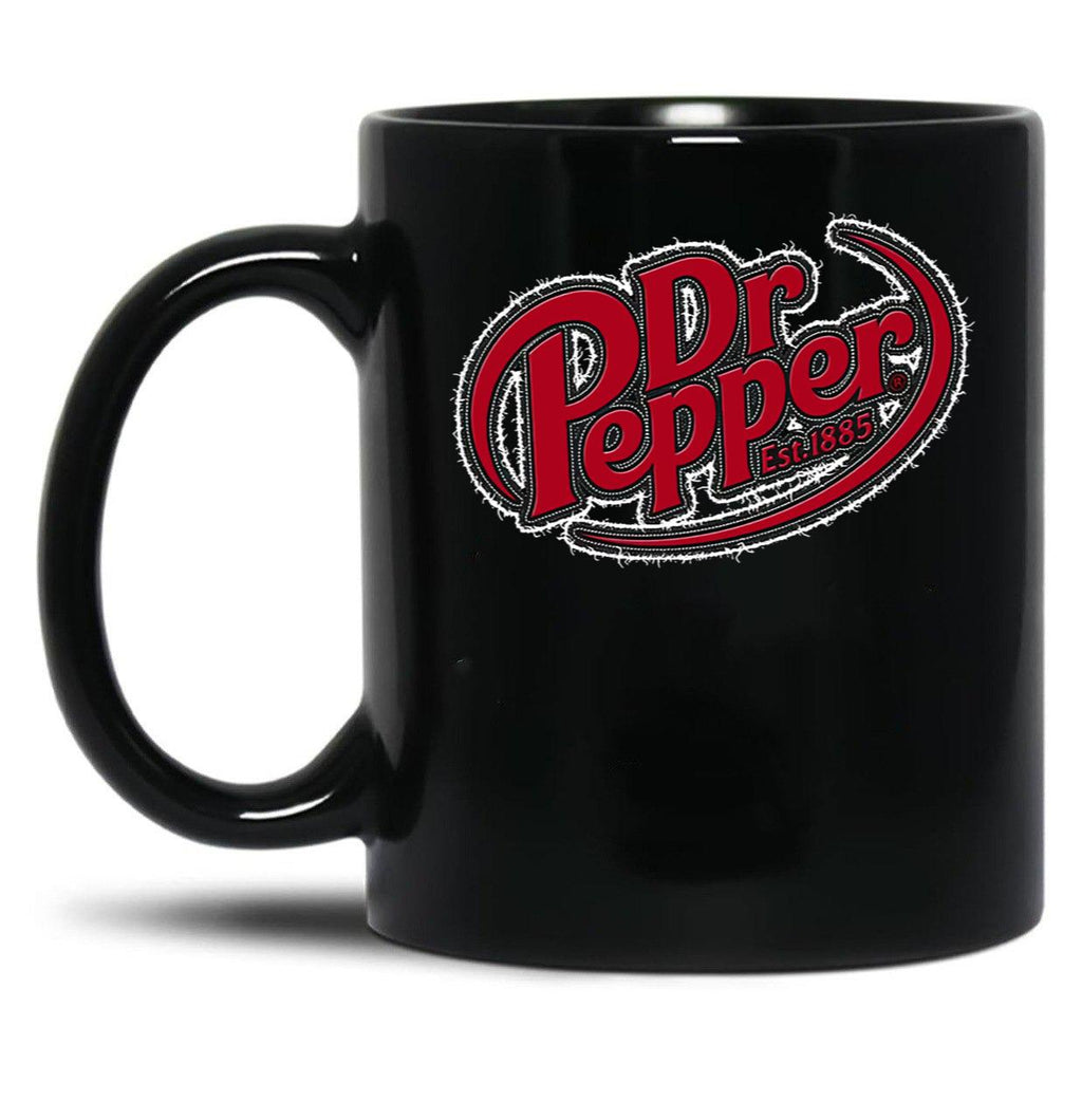Est 1885 Dr Pepper Black Coffee Mug, Gift Coffee Mug