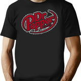 Est 1885 Dr Pepper Premium Heavyweight Cotton T-Shirt - Black
