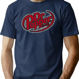 Est 1885 Dr Pepper Premium Heavyweight Cotton T-Shirt - Navy