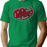 Est 1885 Dr Pepper Premium Heavyweight Cotton T-Shirt - Green
