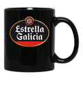 Estrella Galicia for Fans Black Coffee Mug, Gift Coffee Mug - Black