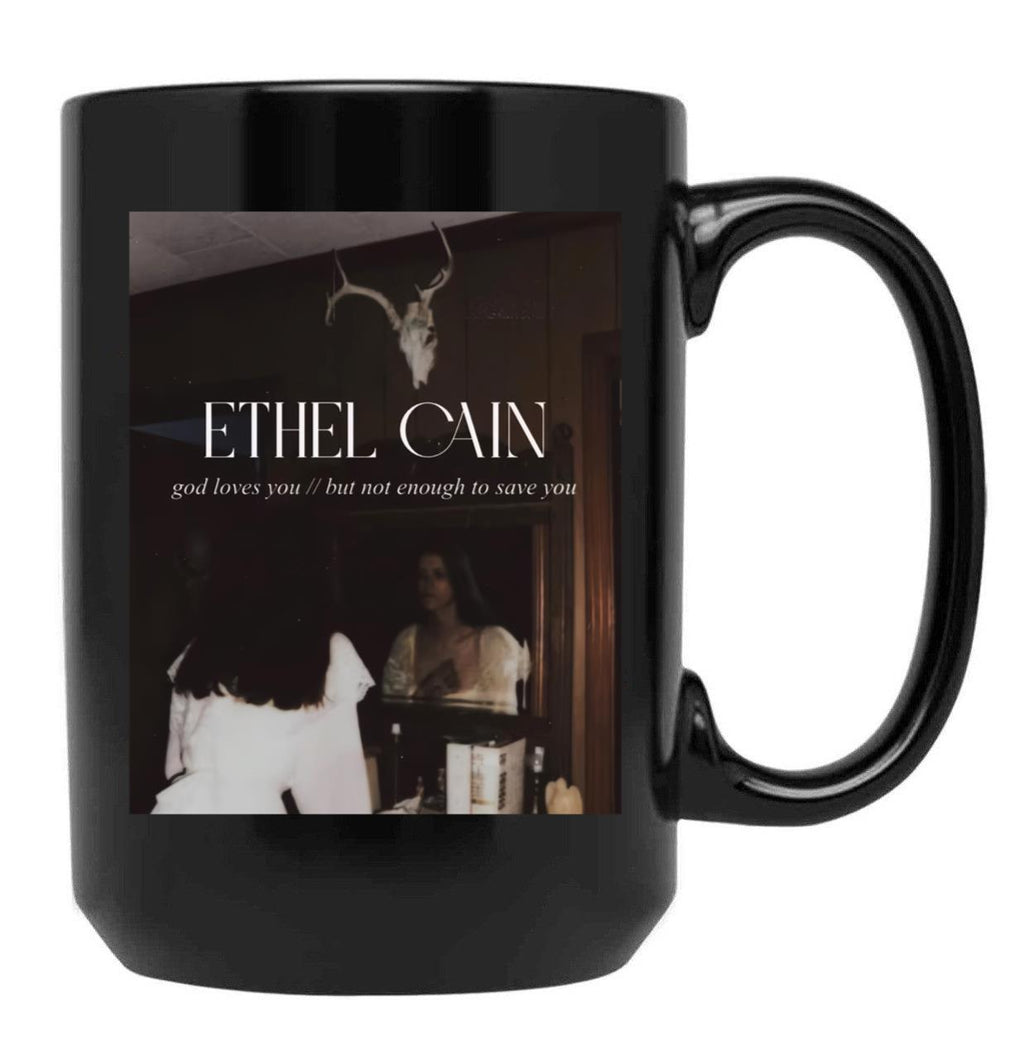 Ethel Cain Black Coffee Mug, Gift Coffee Mug
