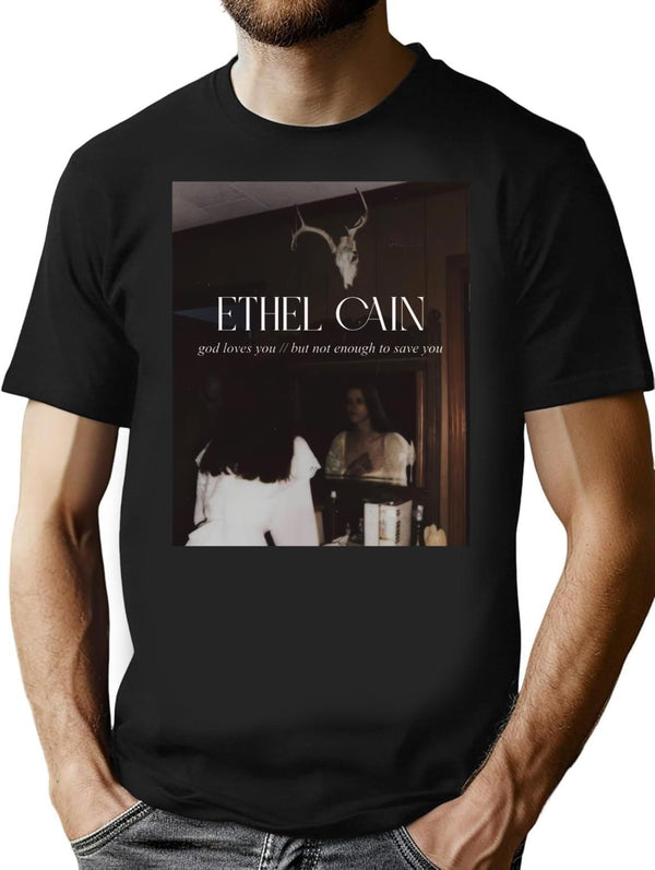 Ethel Cain Premium Heavyweight Cotton T-Shirt - Black
