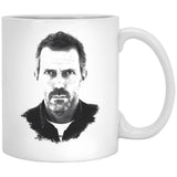 Everybody Lies House M.D. White Coffee Mug, Gift Coffee Mug - Black