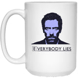 Everybody Lies (2) White Coffee Mug, Gift Coffee Mug
