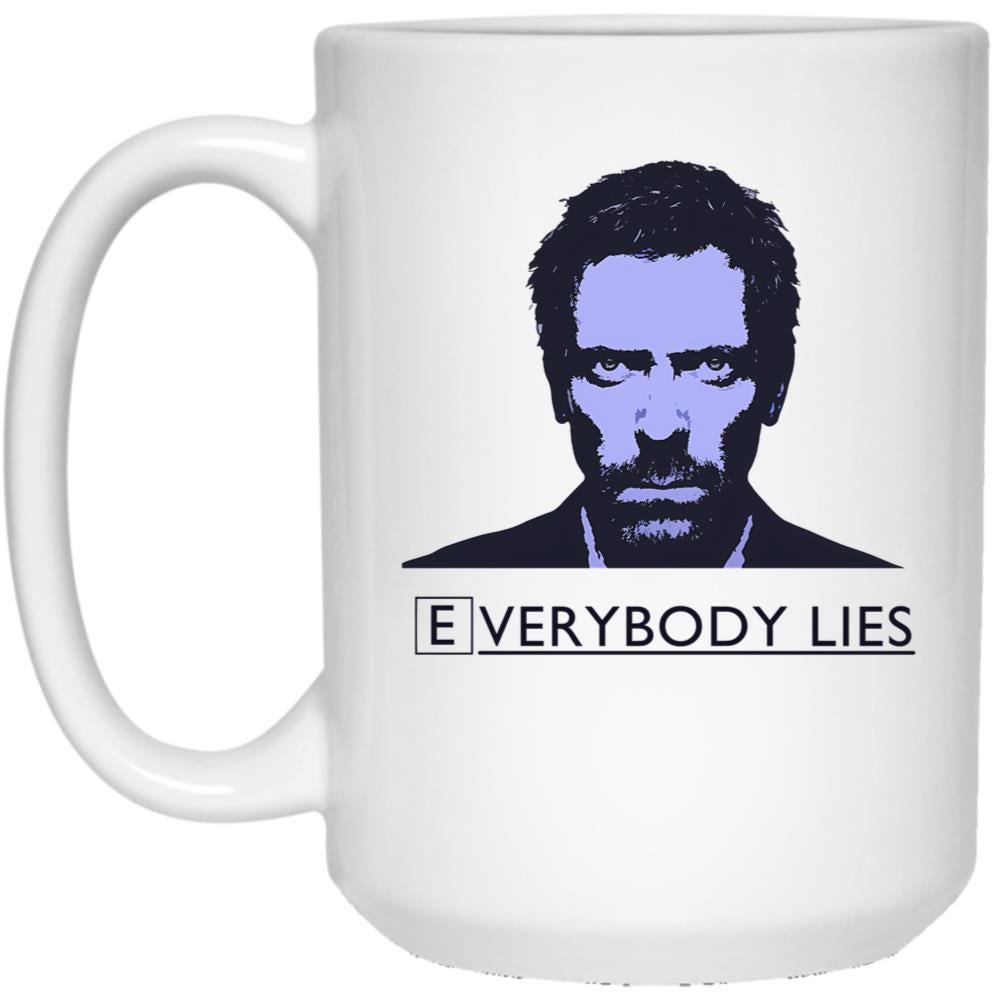 Everybody Lies (2) White Coffee Mug, Gift Coffee Mug