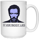 Everybody Lies (2) White Coffee Mug, Gift Coffee Mug