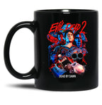 Evil Dead 2 Groovy Black Coffee Mug, Gift Coffee Mug