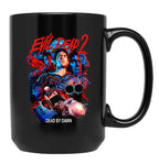 Evil Dead 2 Groovy Black Coffee Mug, Gift Coffee Mug