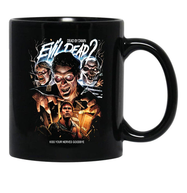 Evil Dead 2 Swallow Your Soul Black Coffee Mug, Gift Coffee Mug - Black