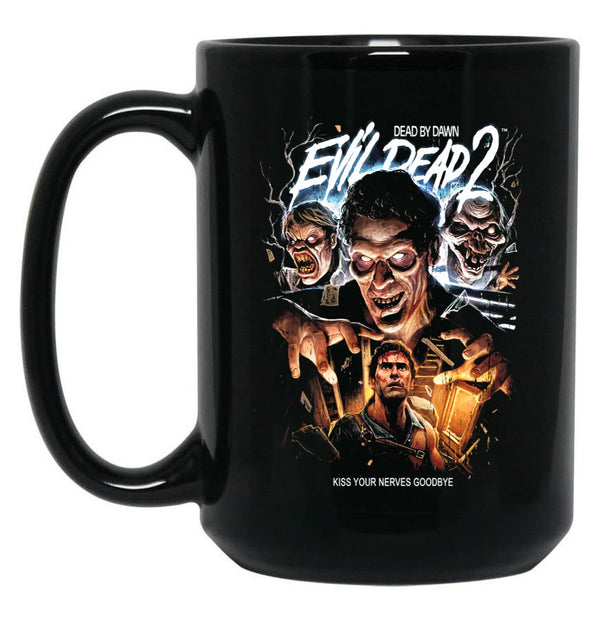 Evil Dead 2 Swallow Your Soul Black Coffee Mug, Gift Coffee Mug - Black