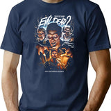 Evil Dead 2 Swallow Your Soul Premium Heavyweight Cotton T-Shirt - Navy
