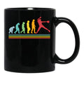 Evolution Fastpitch Softball Pitcher Black Coffee Mug, Gift Coffee Mug - Black