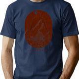Ex Altiora Cover Premium Heavyweight Cotton T-Shirt - Navy