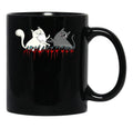 Exploding Kittens Black Coffee Mug, Gift Coffee Mug - Black