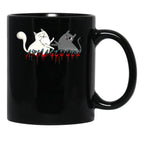 Exploding Kittens Black Coffee Mug, Gift Coffee Mug - Black