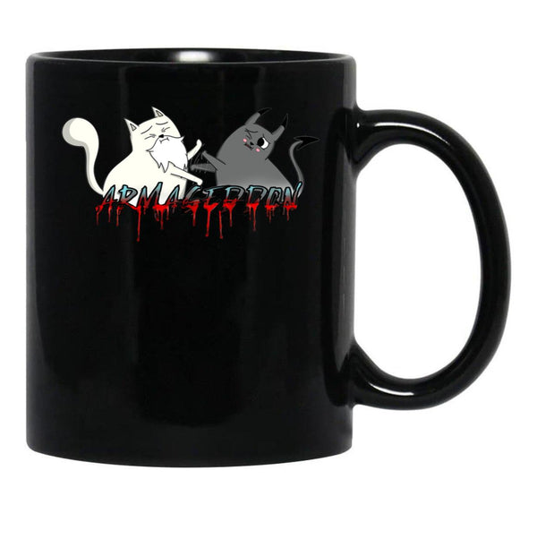 Exploding Kittens Black Coffee Mug, Gift Coffee Mug - Black