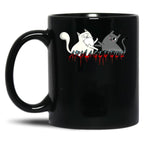 Exploding Kittens Black Coffee Mug, Gift Coffee Mug