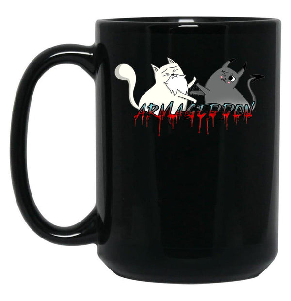 Exploding Kittens Black Coffee Mug, Gift Coffee Mug - Black