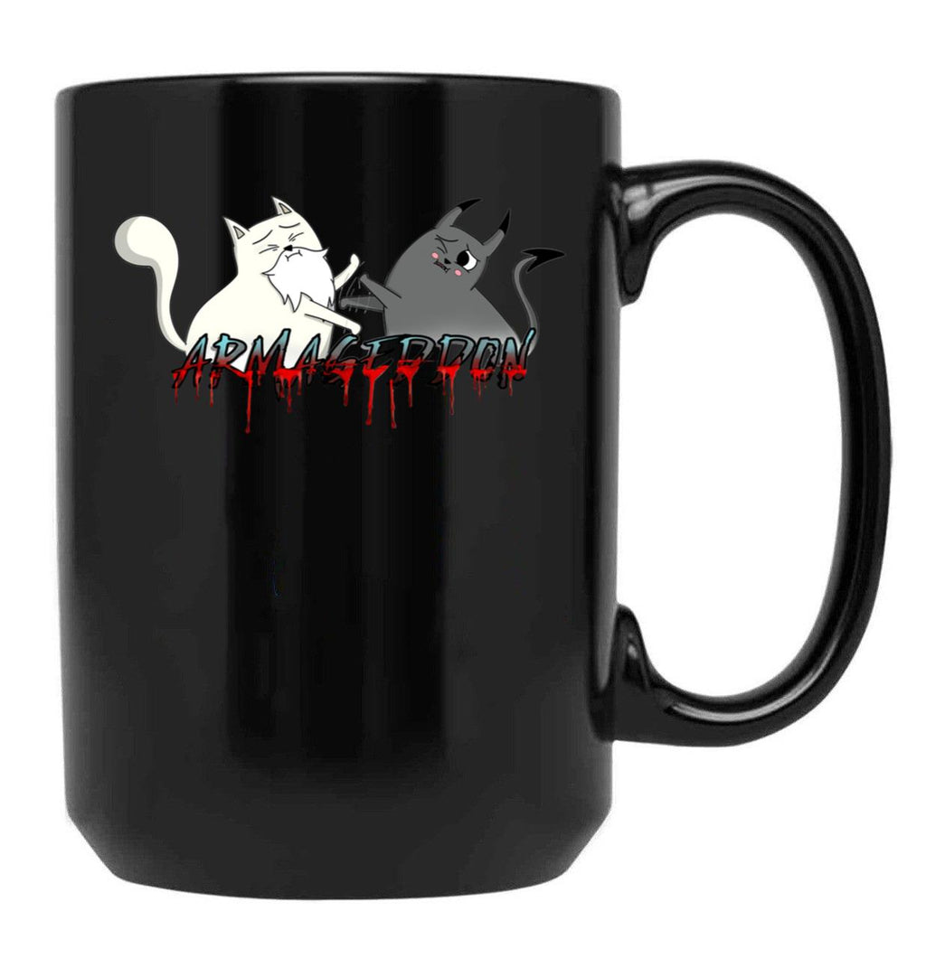 Exploding Kittens Black Coffee Mug, Gift Coffee Mug