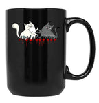 Exploding Kittens Black Coffee Mug, Gift Coffee Mug