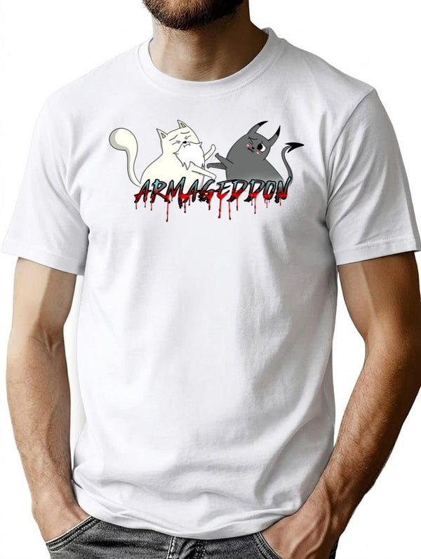 Exploding Kittens Premium Heavyweight Cotton T-Shirt - White