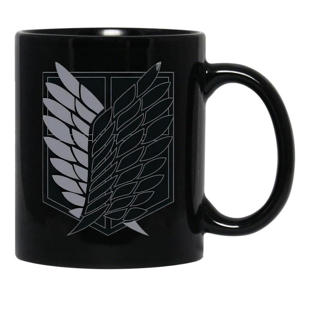 Exploration Battalion - Snk - Bw Classic Black Coffee Mug, Gift Coffee Mug - Black