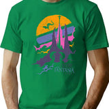 Explore Fantasia T-Shirt for Men & Women, T-Shirts Graphic Tee - Green