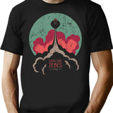 Explore Zebes T-Shirt for Men & Women, T-Shirts Graphic Tee - Black