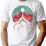 Explore Zebes T-Shirt for Men & Women, T-Shirts Graphic Tee - White