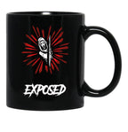 Exposed Camiseta Dead by Daylight dbd Ghostface Scream Classic Black Coffee Mug, Gift Coffee Mug - Black