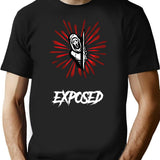 Exposed Camiseta Dead by Daylight dbd Ghostface Scream Classic Premium Heavyweight Cotton T-Shirt - Black
