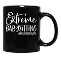 Extreme Babysitting Ivf Surrogate Surrogacy Infertility Black Coffee Mug, Gift Coffee Mug - Black