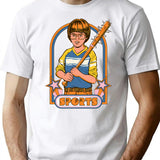 Extreme Sports T-Shirt for Men & Women, T-Shirts Graphic Tee - White