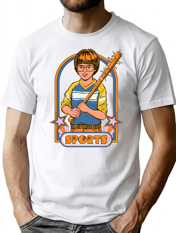 Extreme Sports T-Shirt for Men & Women, T-Shirts Graphic Tee - White