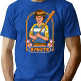 Extreme Sports T-Shirt for Men & Women, T-Shirts Graphic Tee - Blue